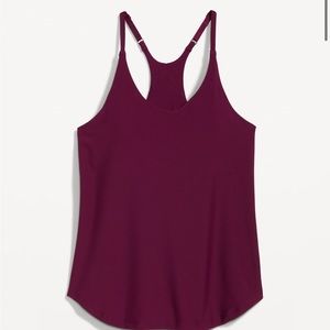 Old Navy PowerLite LYCRA® ADAPTIV Racerback Shelf-Bra Tank Top